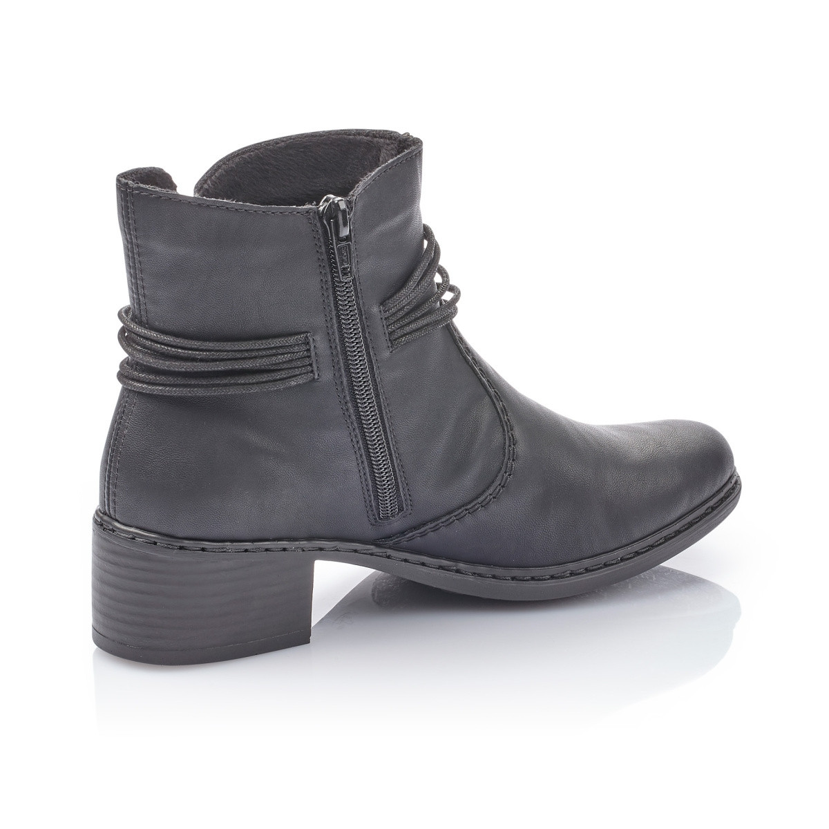 detail Dámská obuv RIEKER RIE-1036729-W1 černá