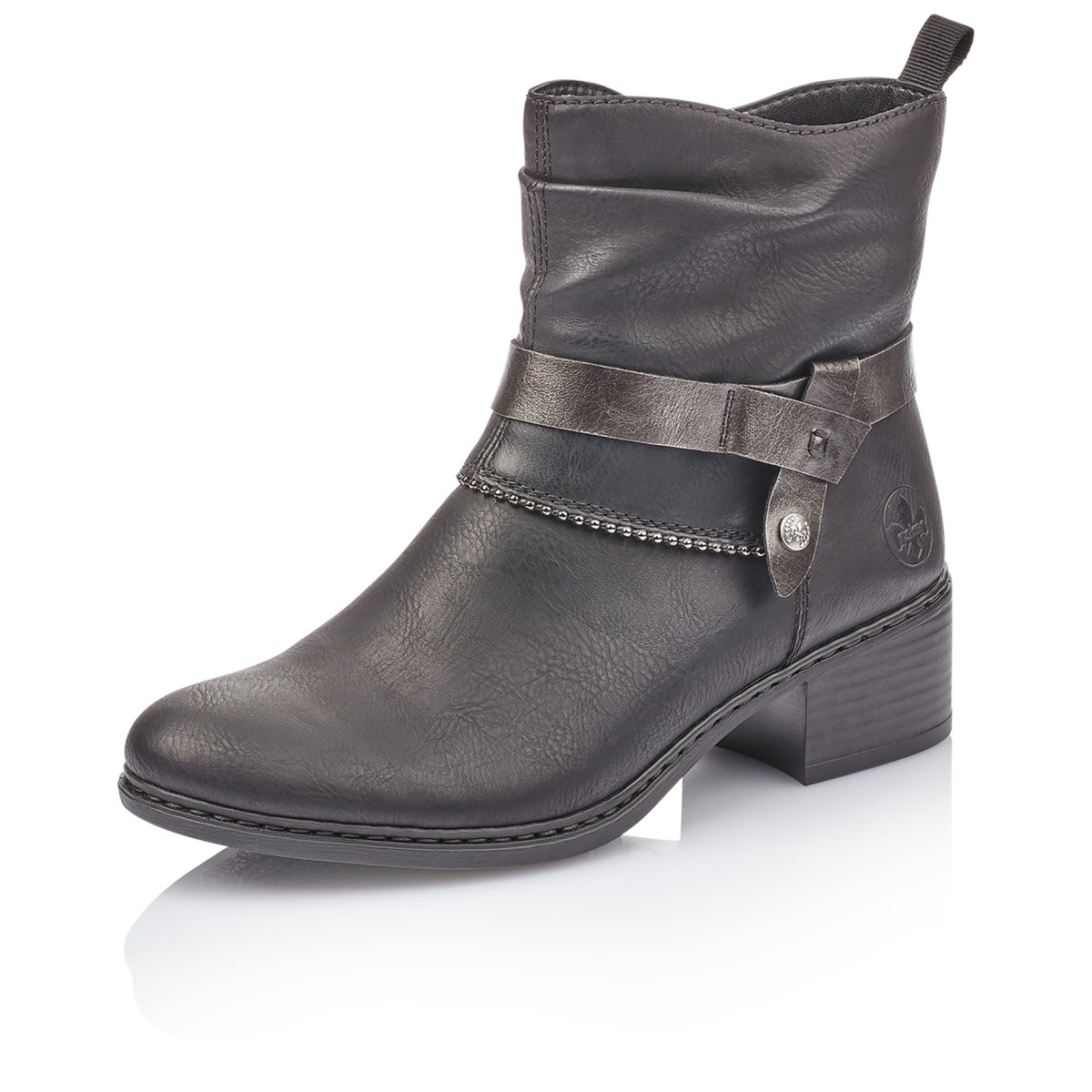 detail Dámská obuv RIEKER RIE-1036731-W9 černá