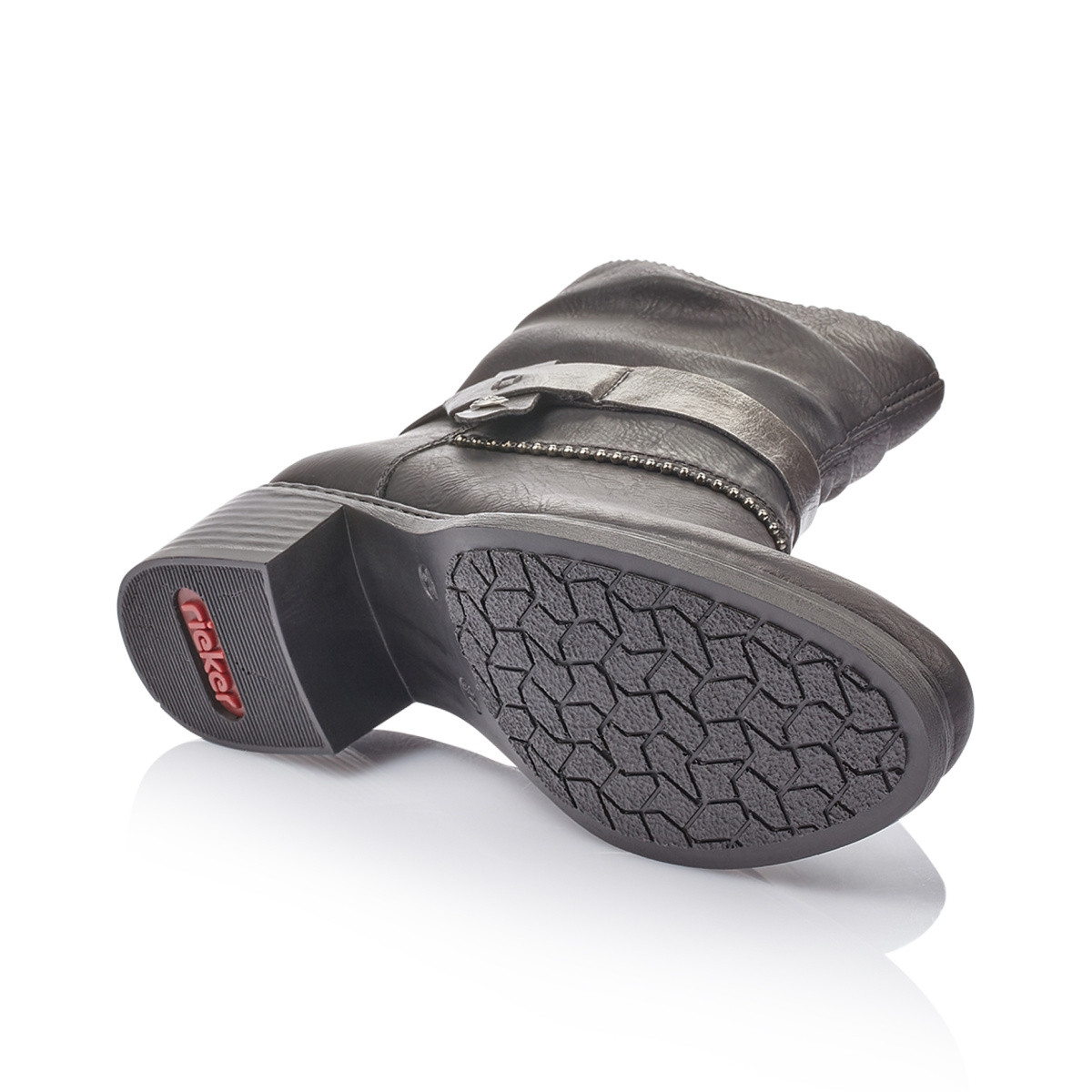 detail Dámska členková obuv RIEKER 77679-00 SCHWARZ H/W 9