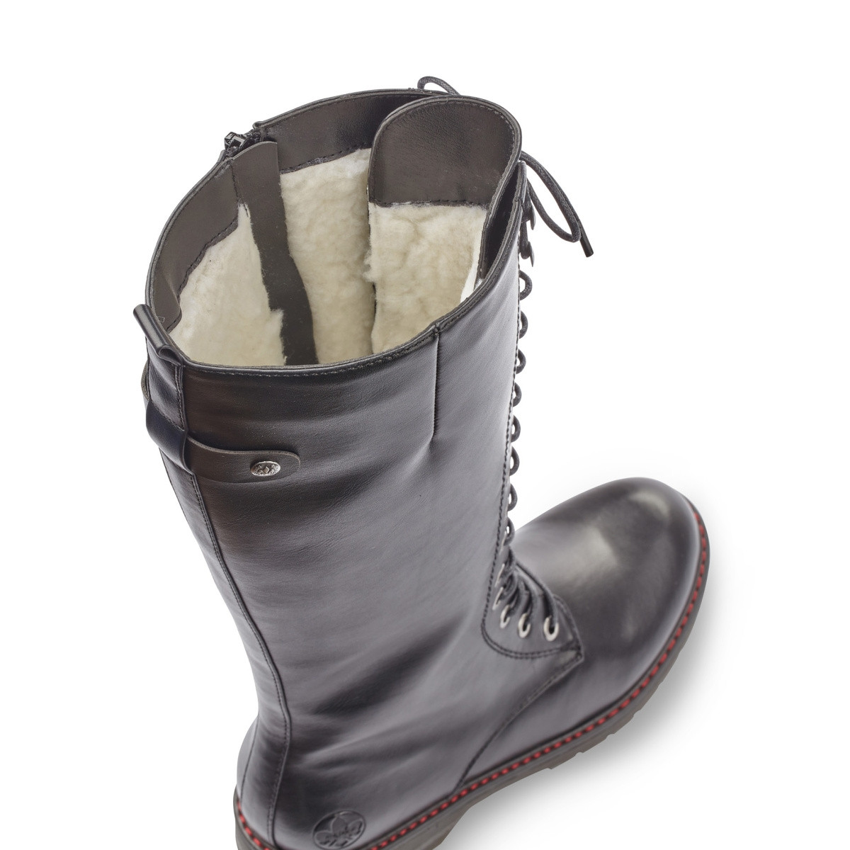 detail Dámské kozačky RIEKER RIE-1036739-W9 černá