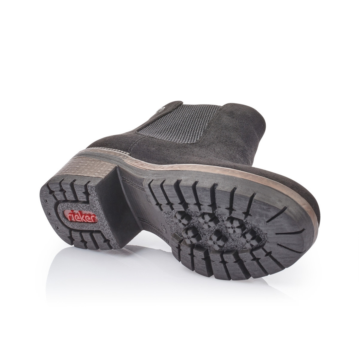 detail Dámská kotníková obuv RIEKER 95284-00 SCHWARZ H/W 9