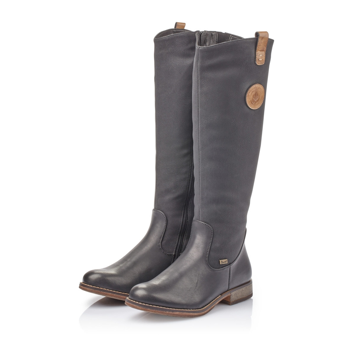 detail Dámske čižmy RIEKER 97752-00 SCHWARZ H/W 9