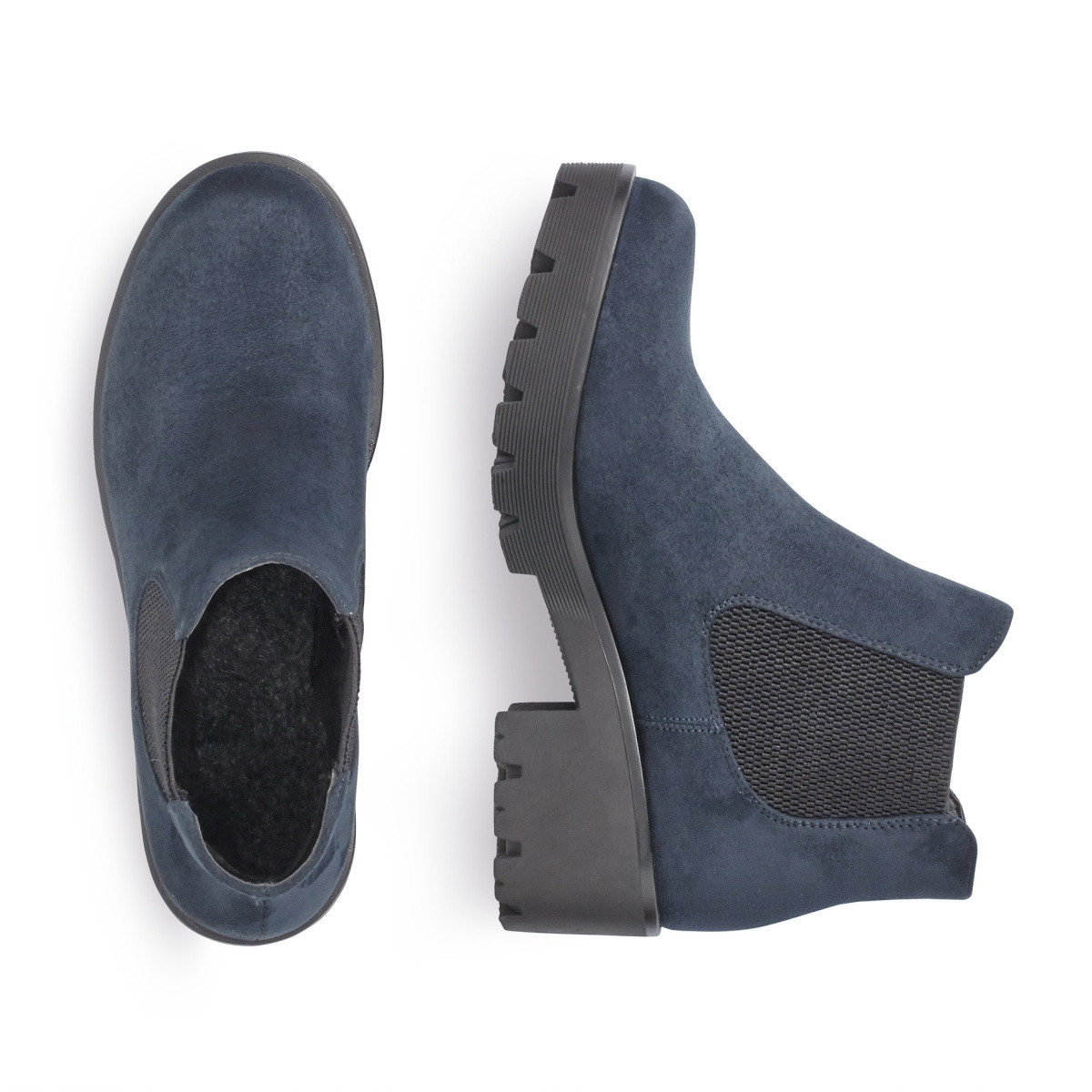 detail Dámská kotníková obuv RIEKER 99284-14 BLAU H/W 9
