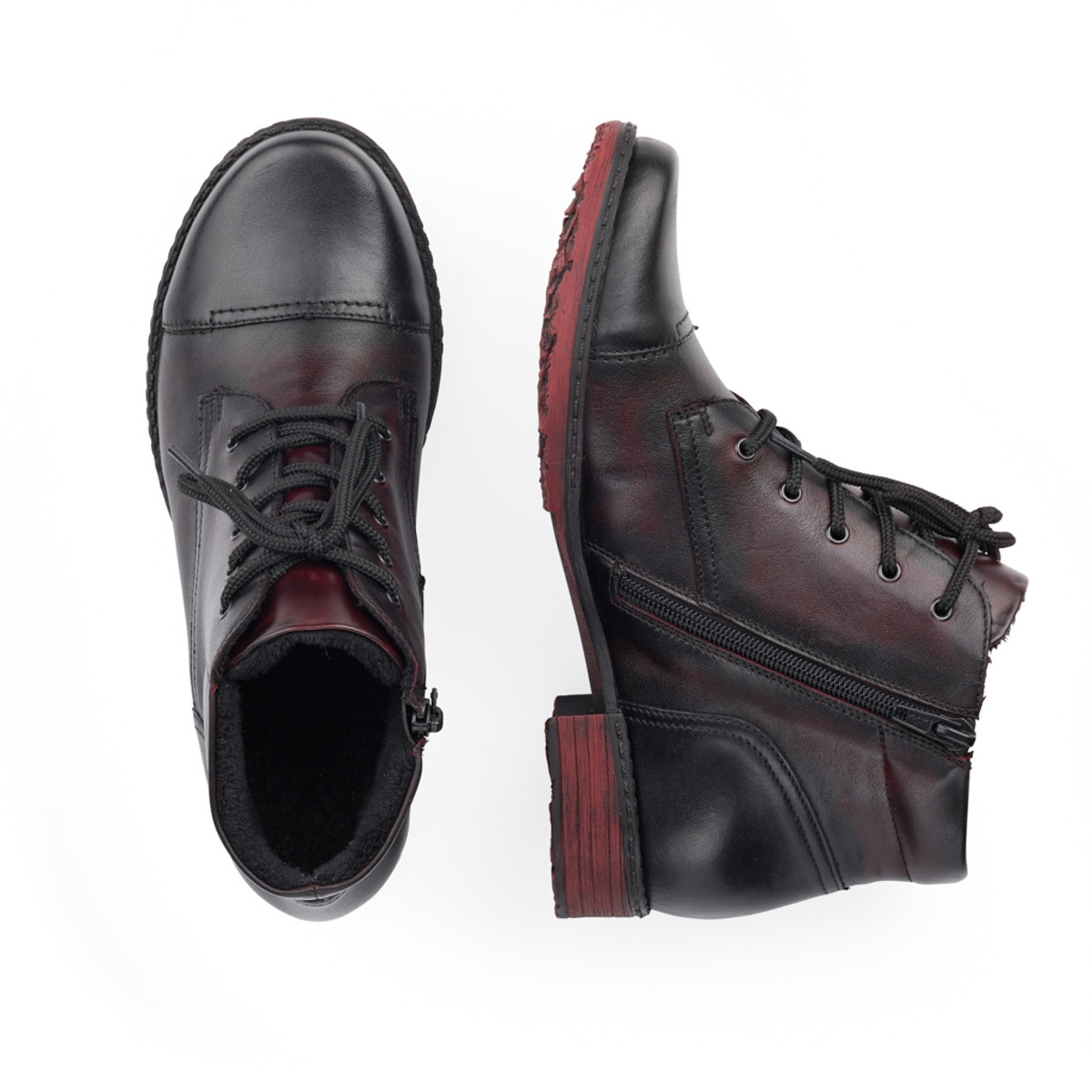 detail Dámská obuv REMONTE RIE-1036787-W9 vínová