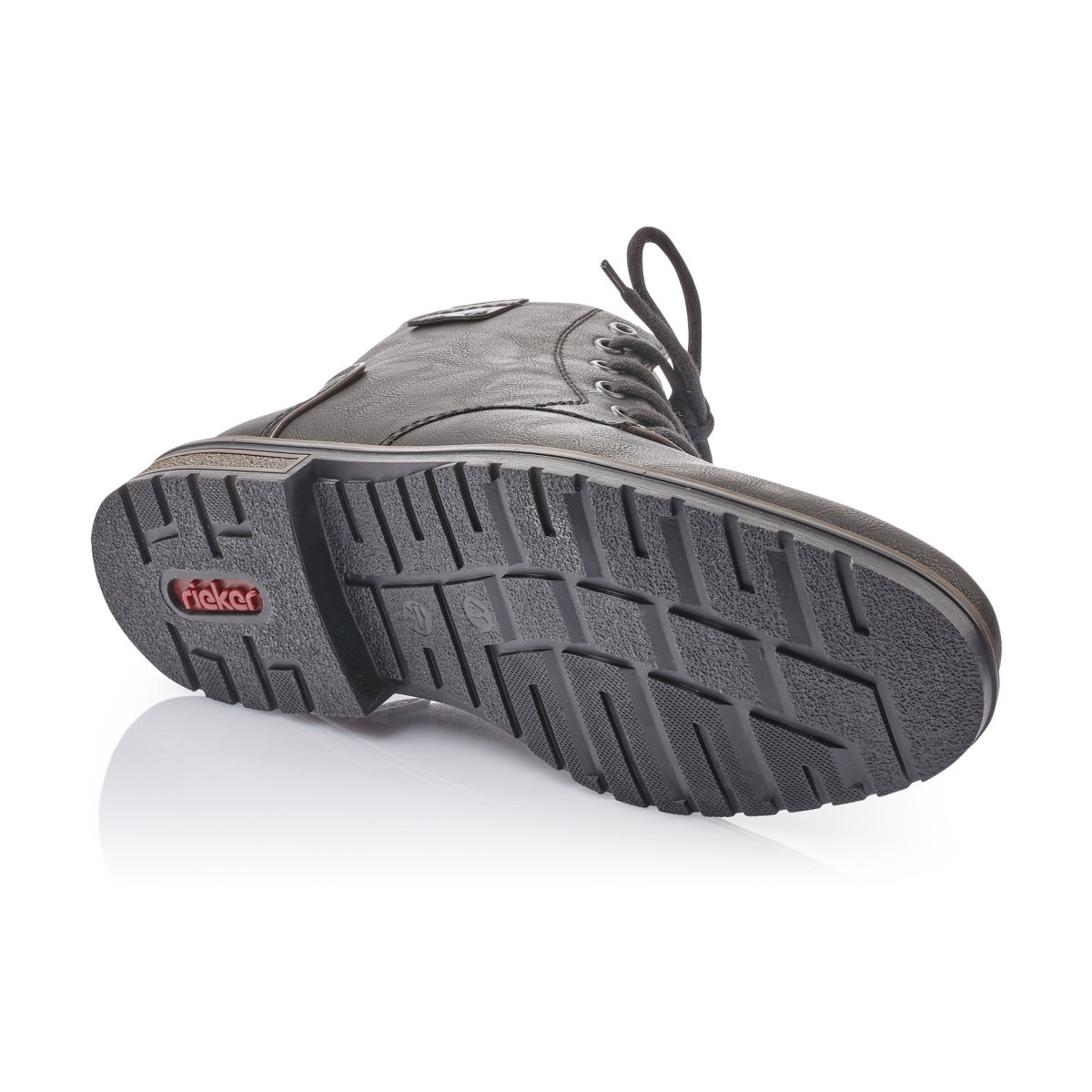 detail Pánské černé kotníkové boty RIEKER F5344-00 SCHWARZ H/W 9