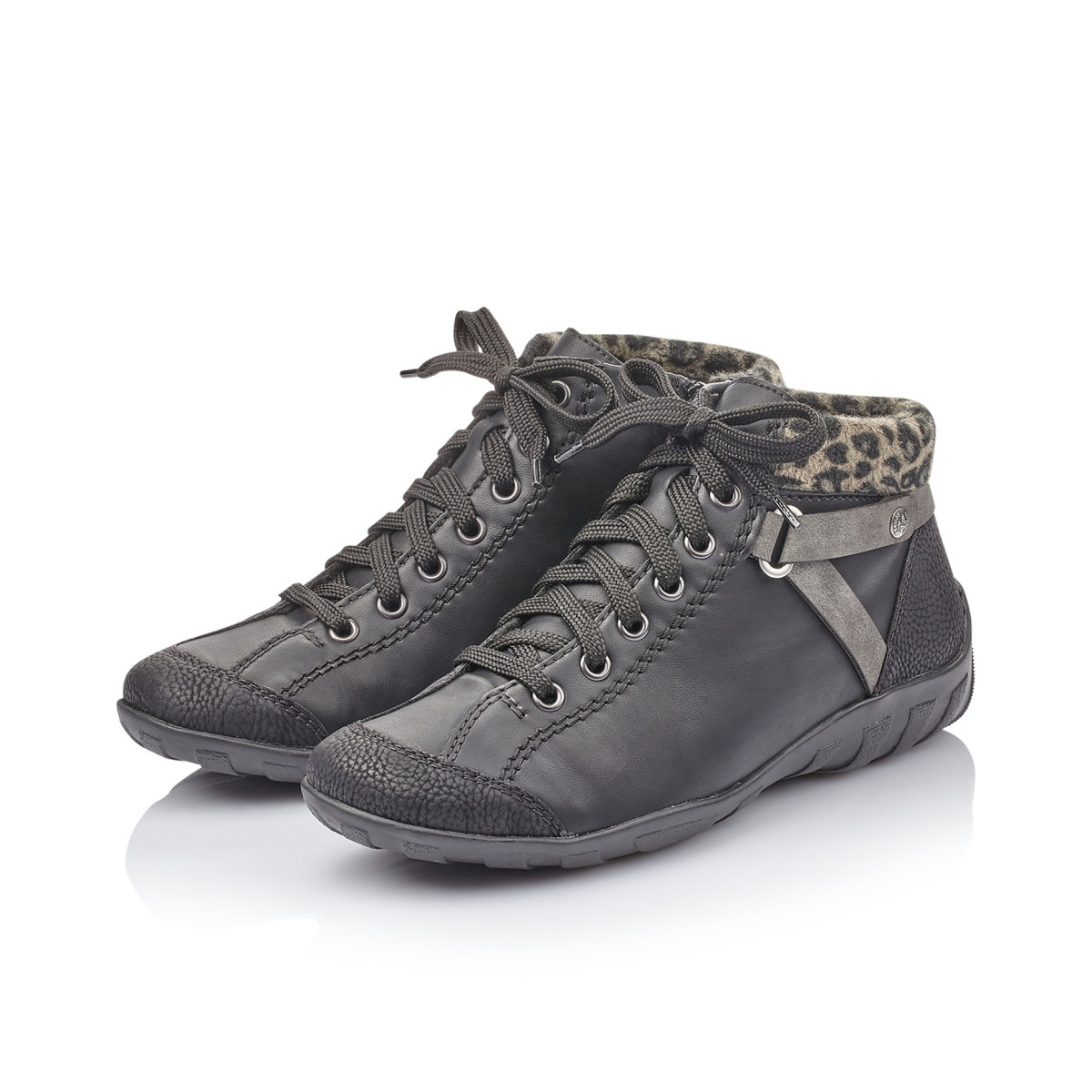 detail Dámská obuv RIEKER RIE-1036854-W9 černá