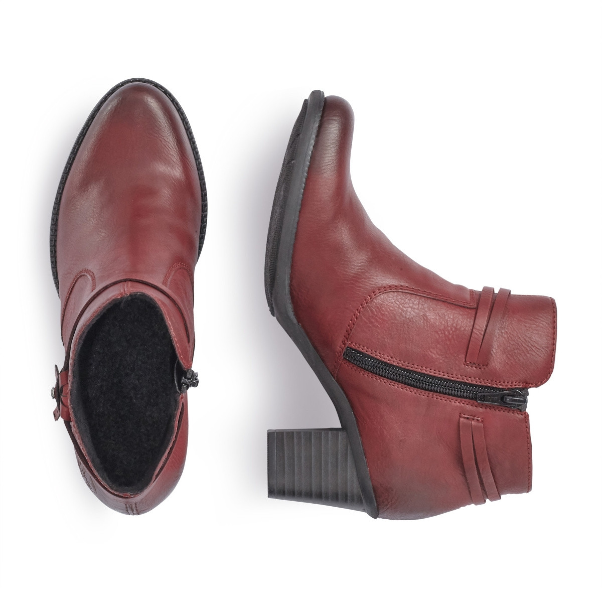 detail Dámska členková obuv RIEKER L7664-35 ROT H/W 9
