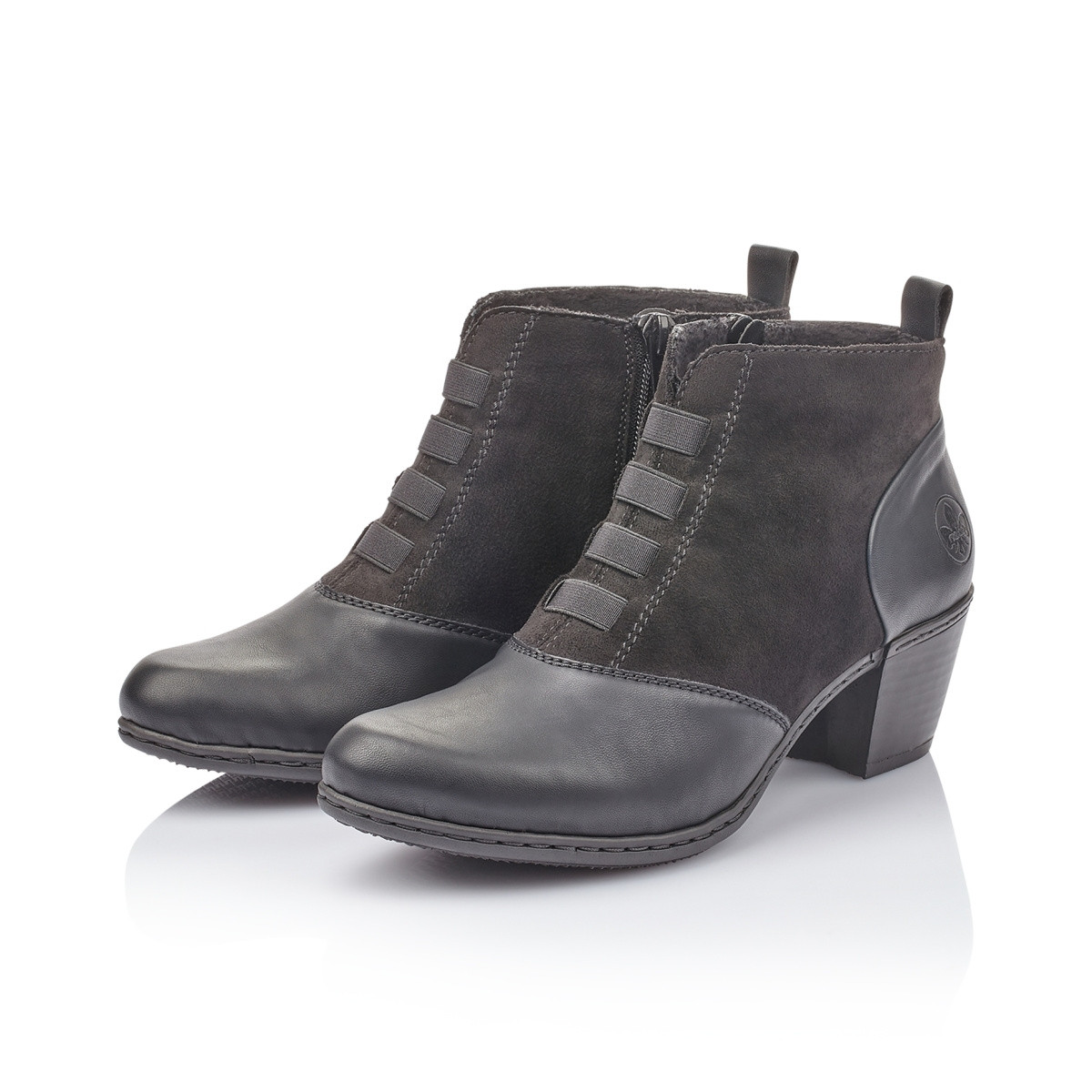 detail Dámská obuv RIEKER RIE-1036872-W9 černá