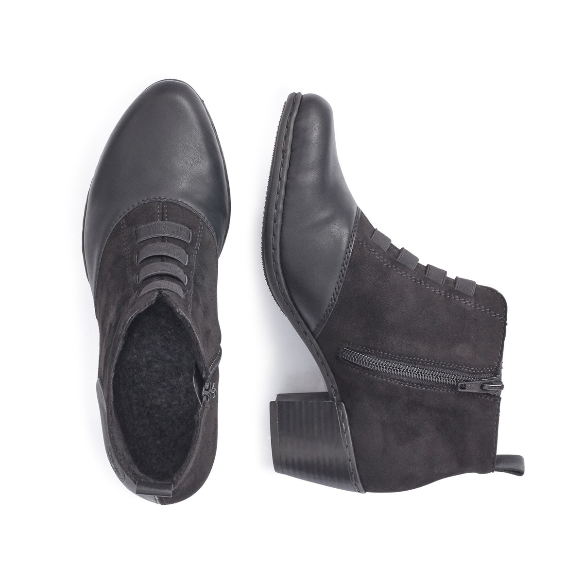 detail Dámská obuv RIEKER RIE-1036872-W9 černá