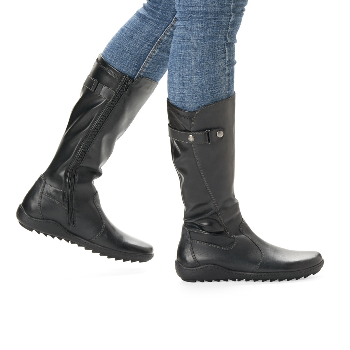 detail Dámské kozačky REMONTE RIE-1036896-W9 černá