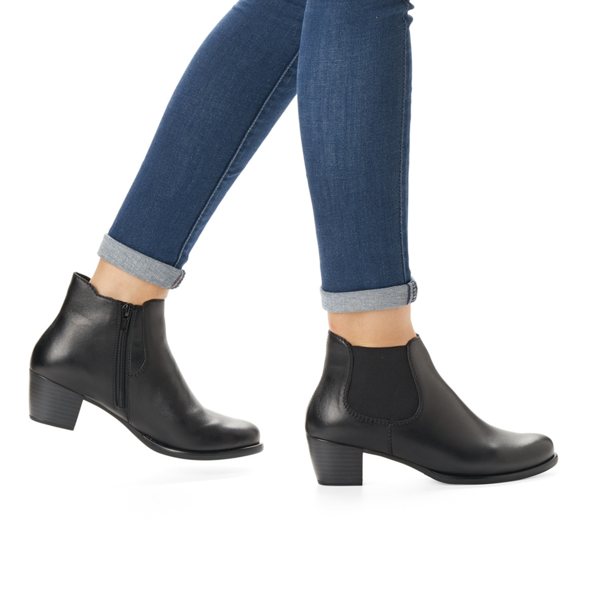 detail Dámska členková obuv REMONTE R2682-01 SCHWARZ H/W 9