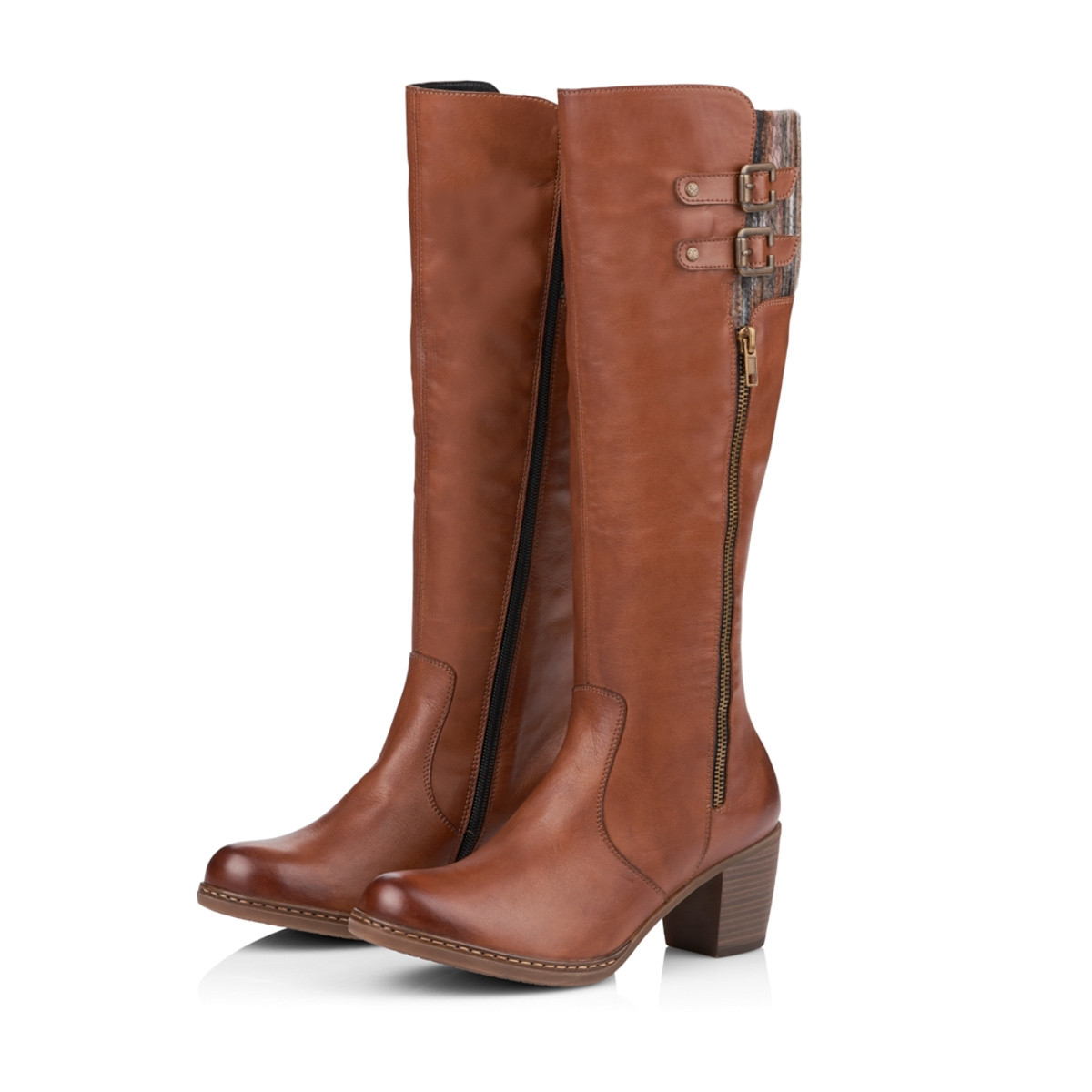 detail Dámské kozačky REMONTE RIE-1036916-W9 hnědá