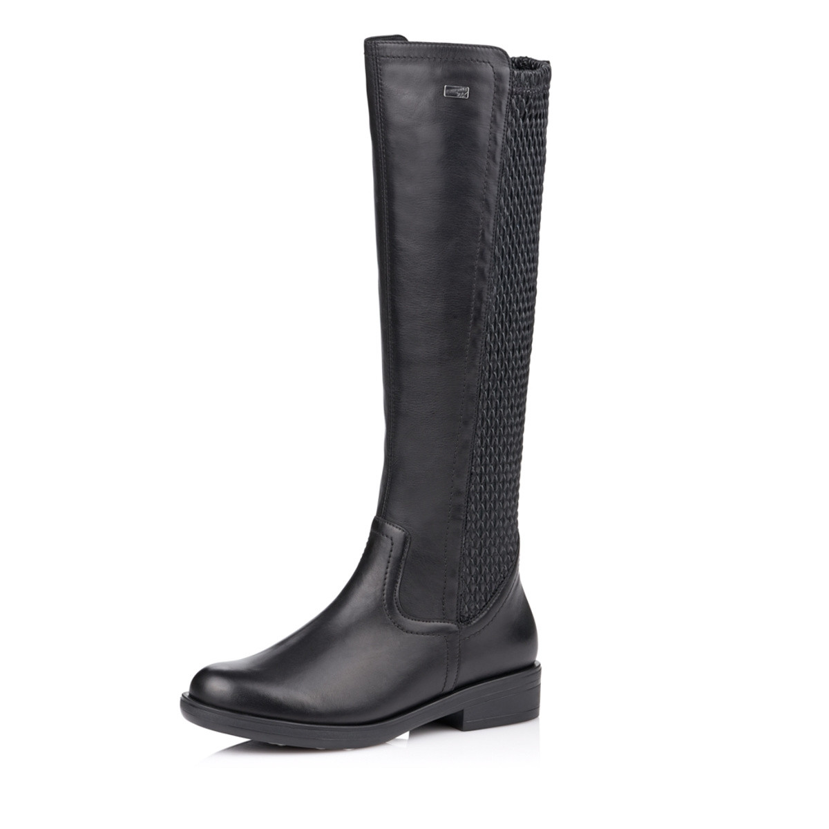 detail Dámské nadměrné kozačky REMONTE R4970-01 SCHWARZ H/W 9