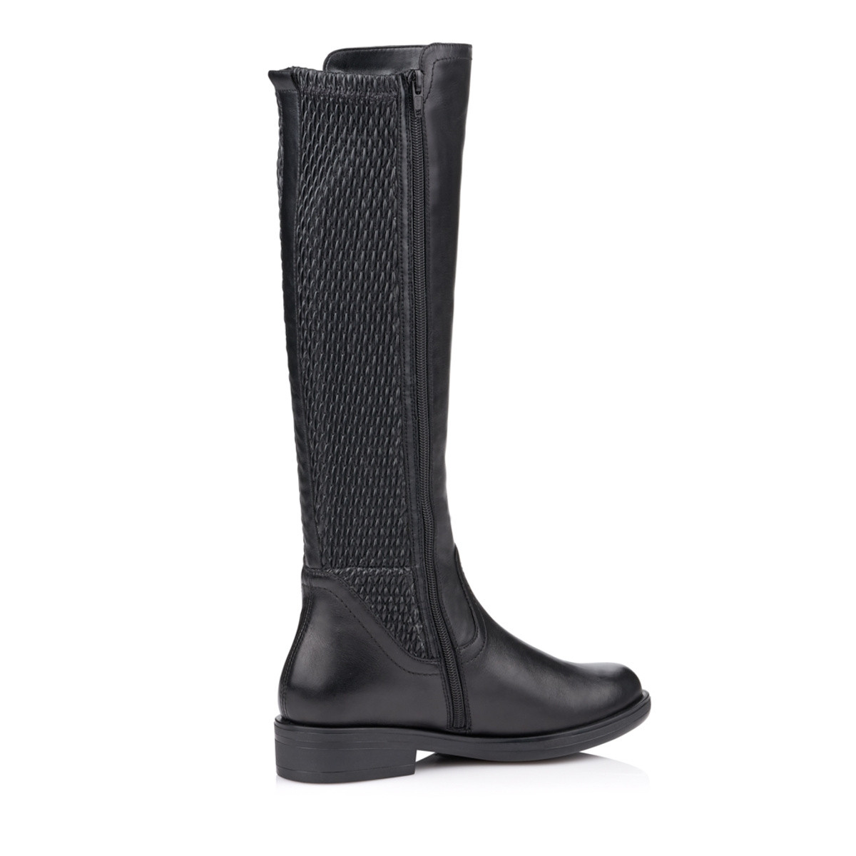 detail Dámské nadměrné kozačky REMONTE R4970-01 SCHWARZ H/W 9