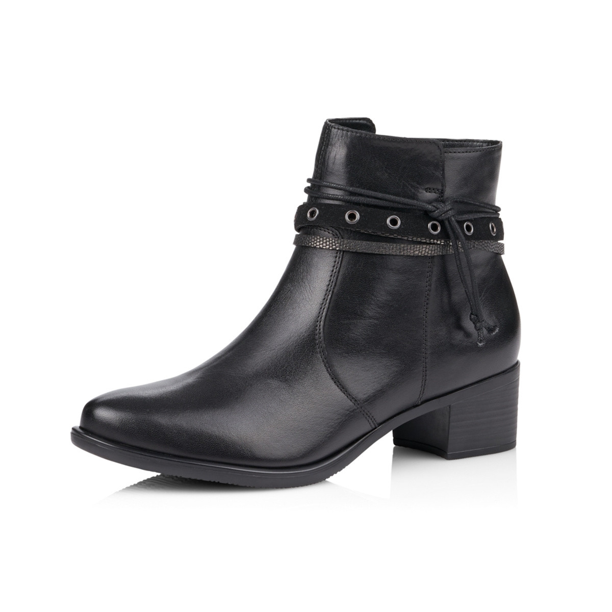 detail Dámská kotníková obuv REMONTE R5177-01 SCHWARZ H/W 9