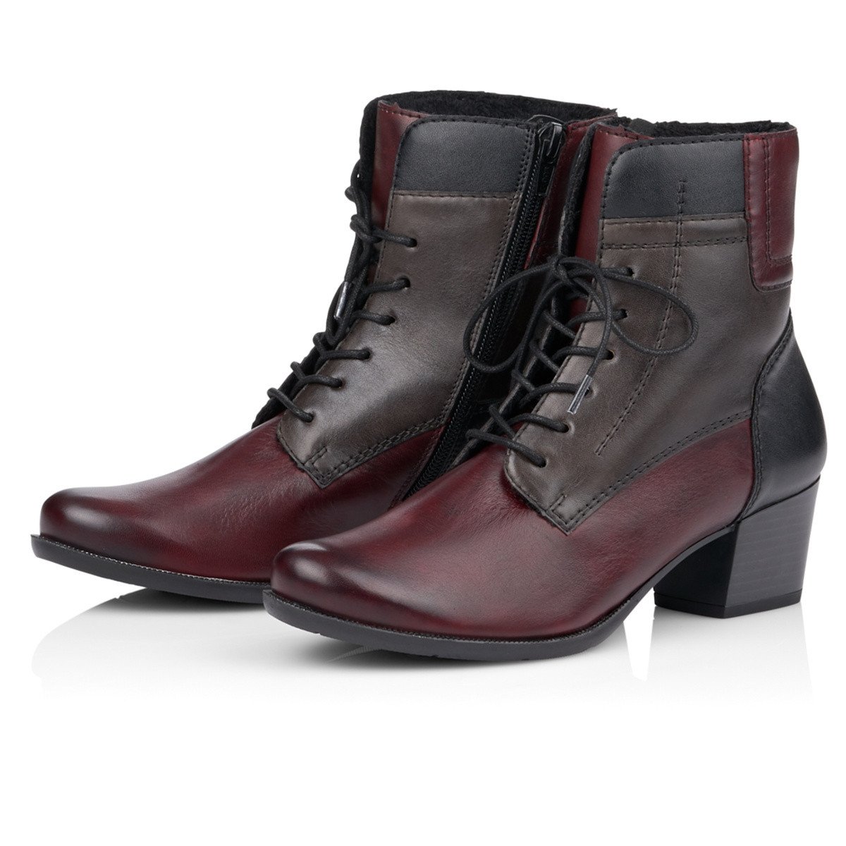 detail Dámská obuv REMONTE RIE-1036949-W9 vínová