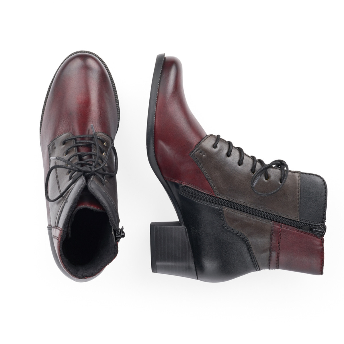 detail Dámská obuv REMONTE RIE-1036949-W9 vínová