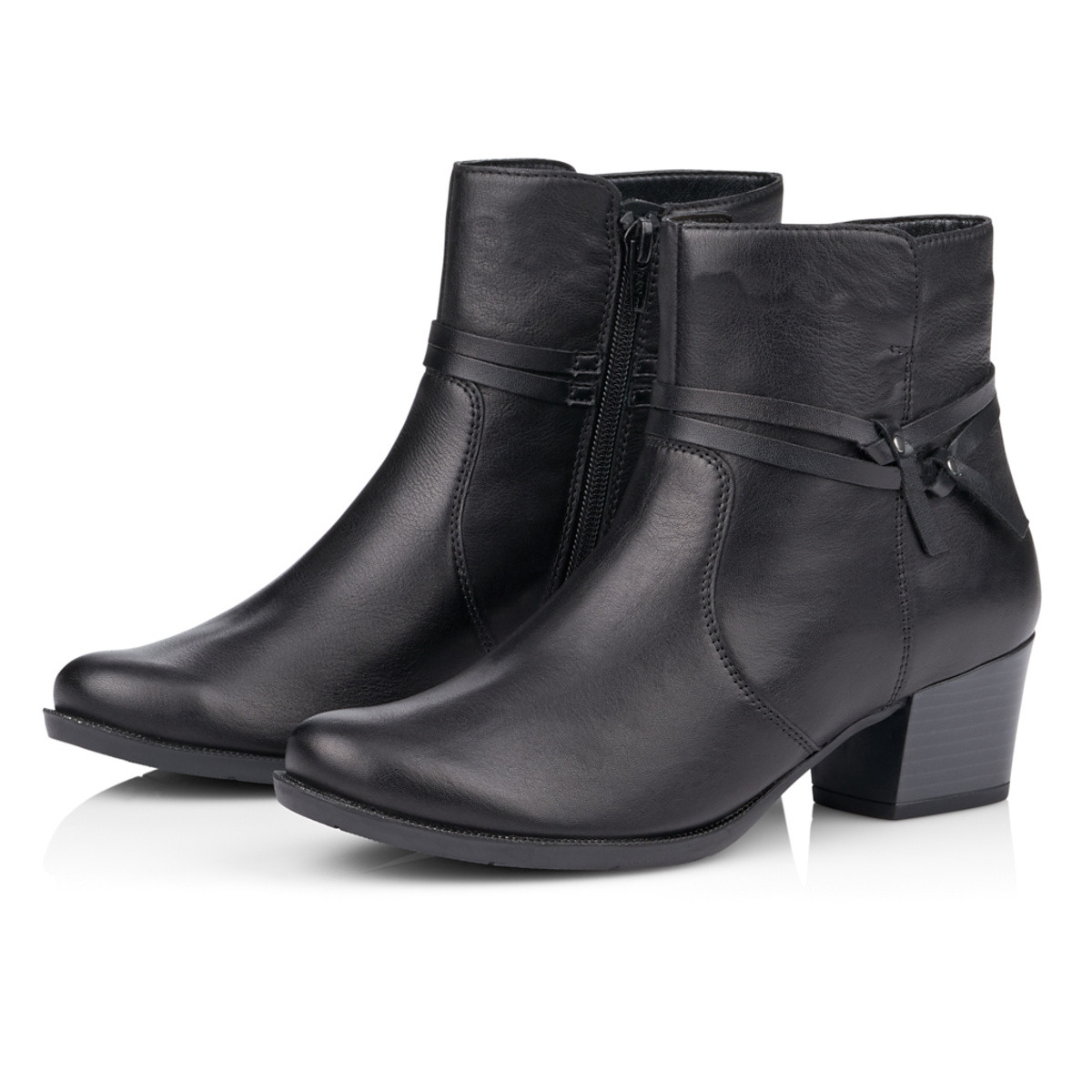 detail Dámská kotníková obuv REMONTE R5675-01 SCHWARZ H/W 9