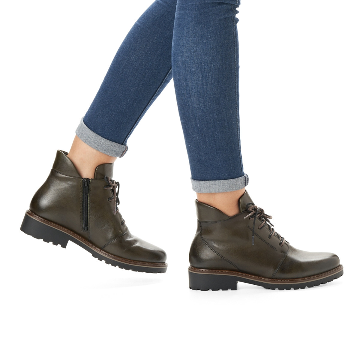 detail Dámská nadměrná obuv REMONTE R6570-54 GRÜN H/W 9