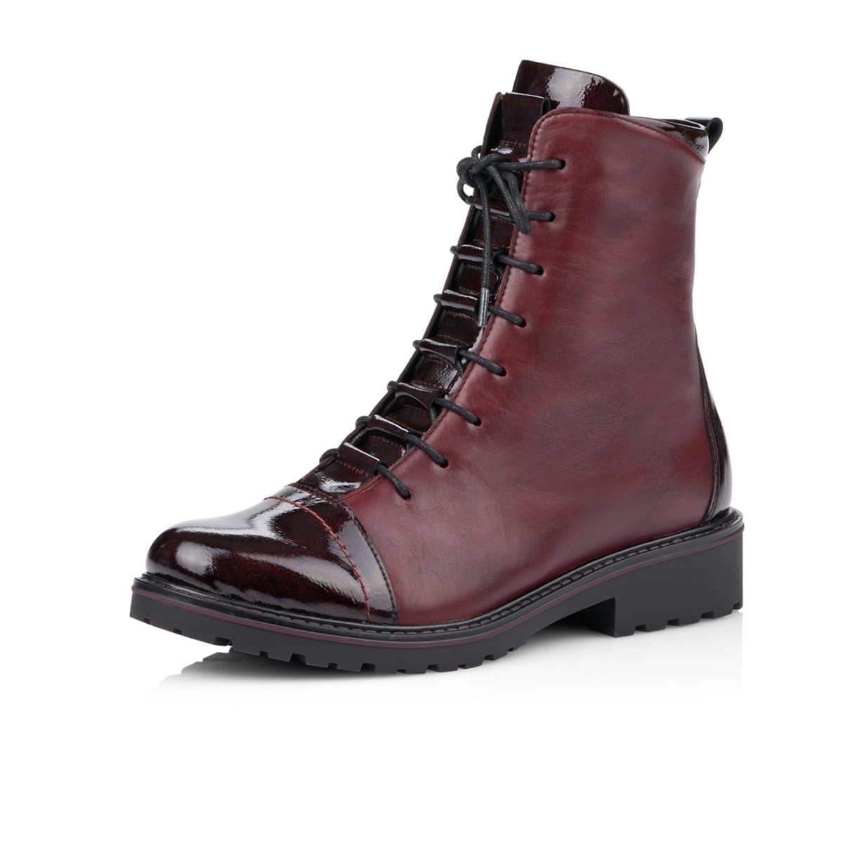 detail Dámská kotníková obuv REMONTE R6574-35 červená W0