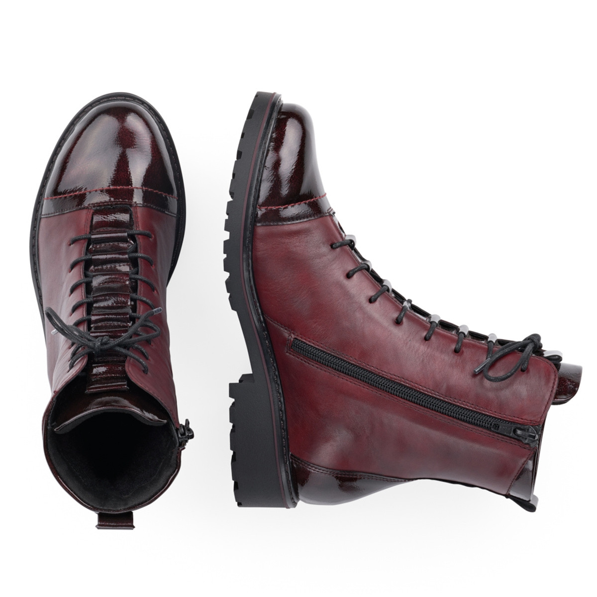 detail Dámská obuv REMONTE RIE-1036960-W0 vínová