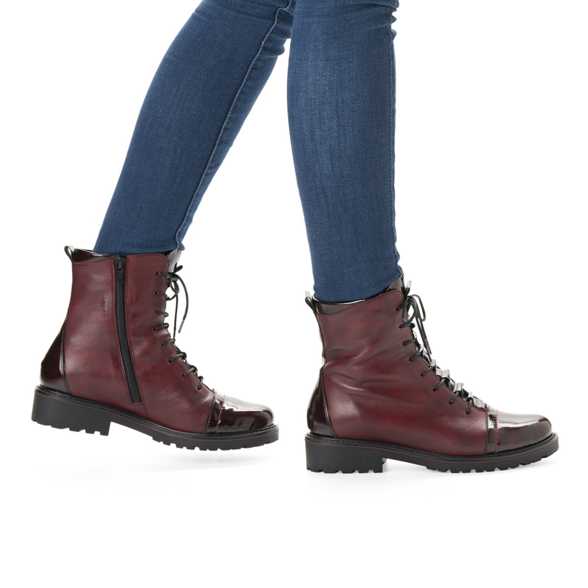 detail Dámská obuv REMONTE RIE-1036960-W0 vínová