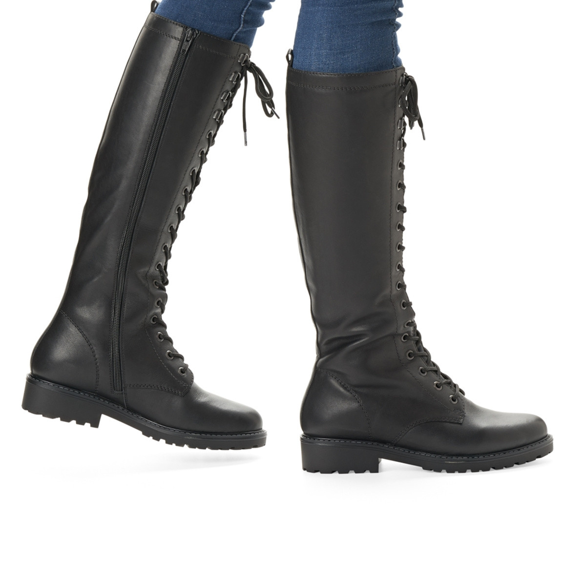 detail Dámské kozačky REMONTE RIE-1036964-W0 černá