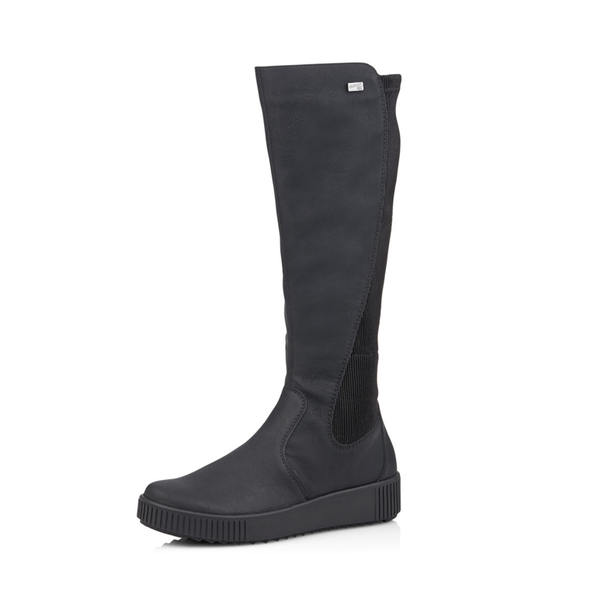detail Dámské černé kozačky REMONTE R7975-02 SCHWARZ H/W 9