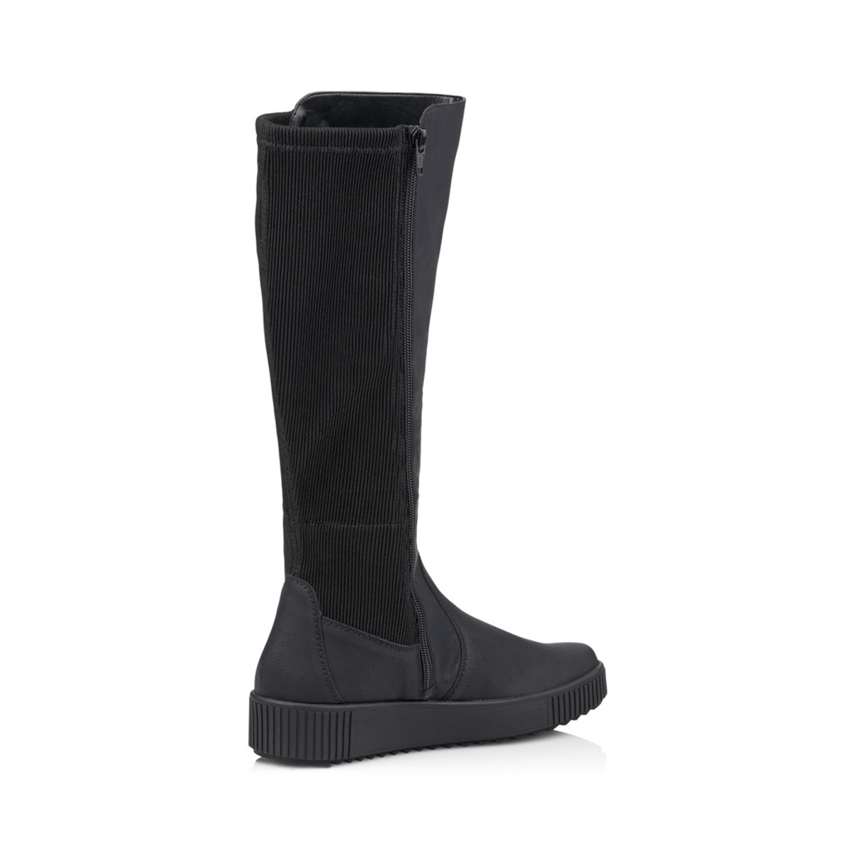 detail Dámské černé kozačky REMONTE R7975-02 SCHWARZ H/W 9