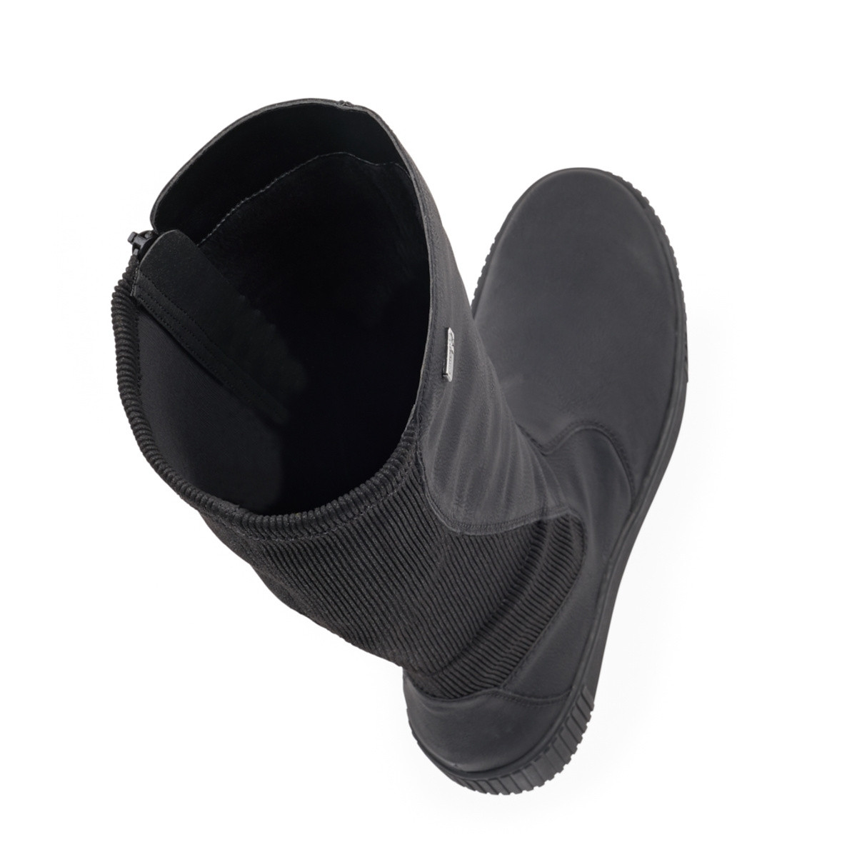 detail Dámské černé kozačky REMONTE R7975-02 SCHWARZ H/W 9