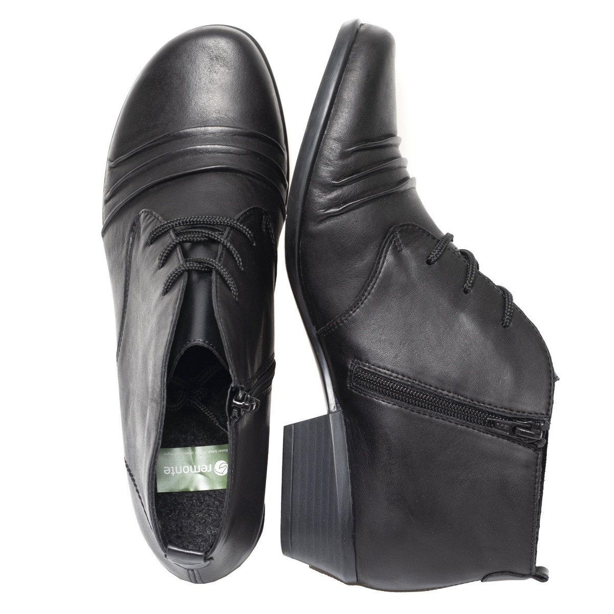 detail Dámska členková obuv REMONTE R8372-01 SCHWARZ H/W 9