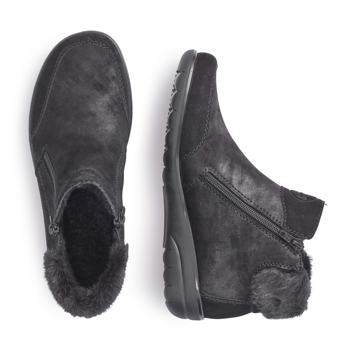 detail Dámská obuv RIEKER RIE-1036998-W9 černá