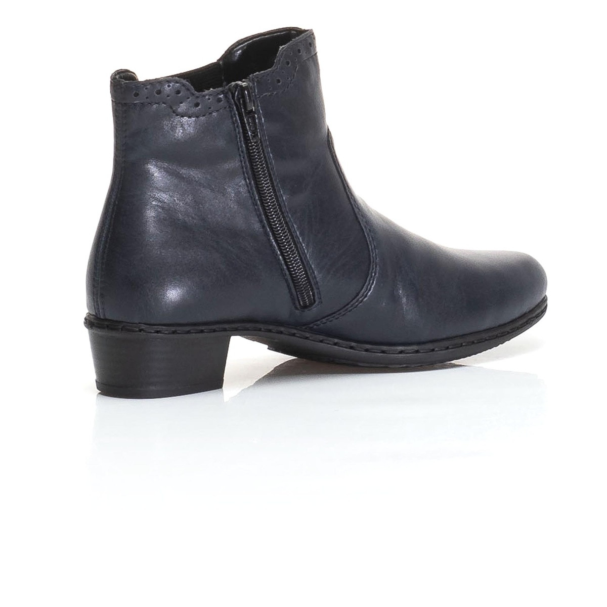 detail Dámska členková obuv RIEKER Y0771-15 BLAU H/W 9