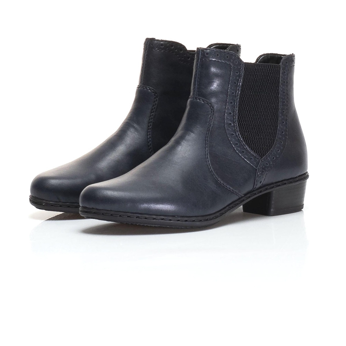 detail Dámska členková obuv RIEKER Y0771-15 BLAU H/W 9