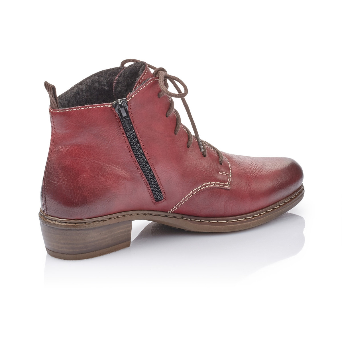 detail Dámska členková obuv RIEKER Y0847-35 ROT H/W 9