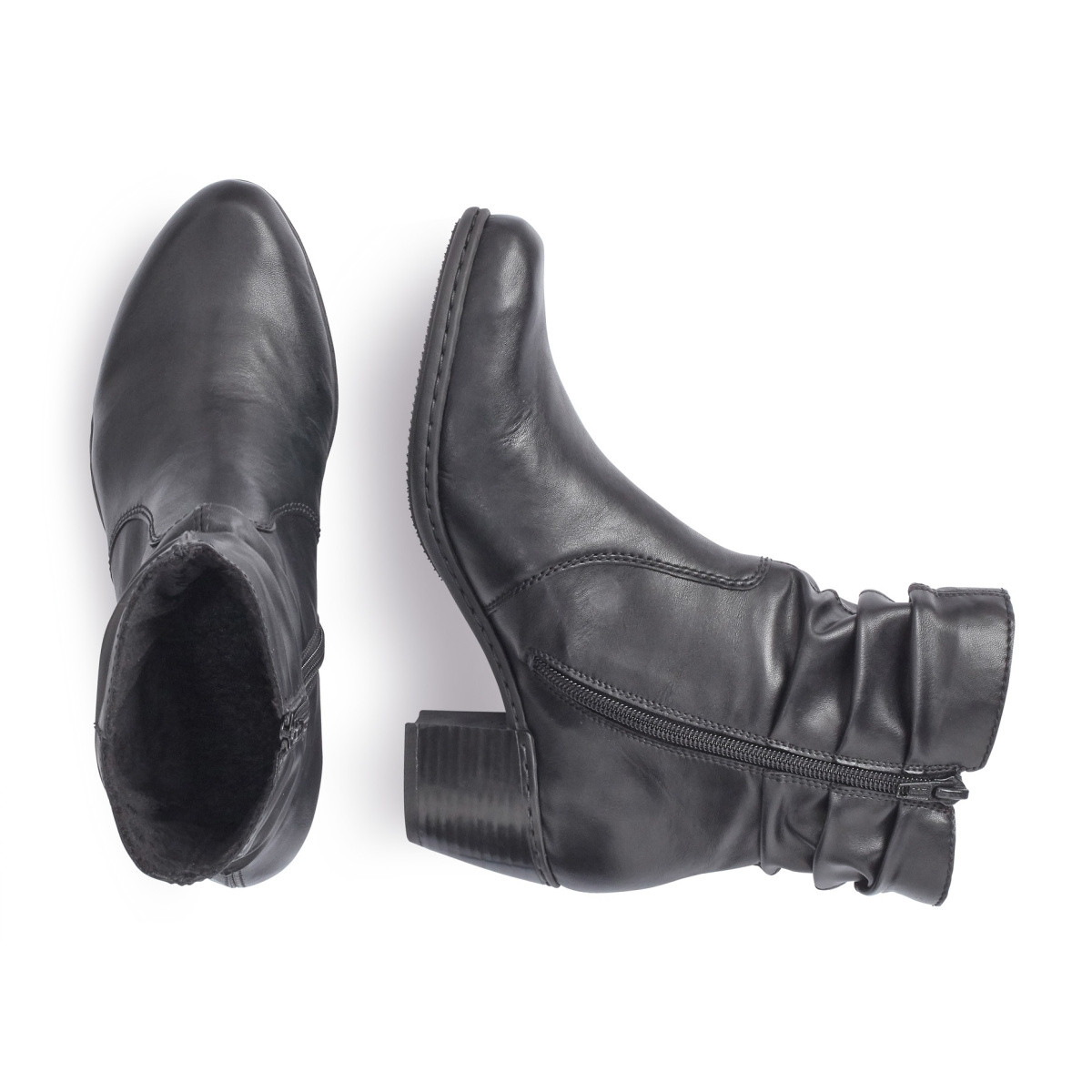 detail Dámská obuv RIEKER RIE-1037028-W9 černá