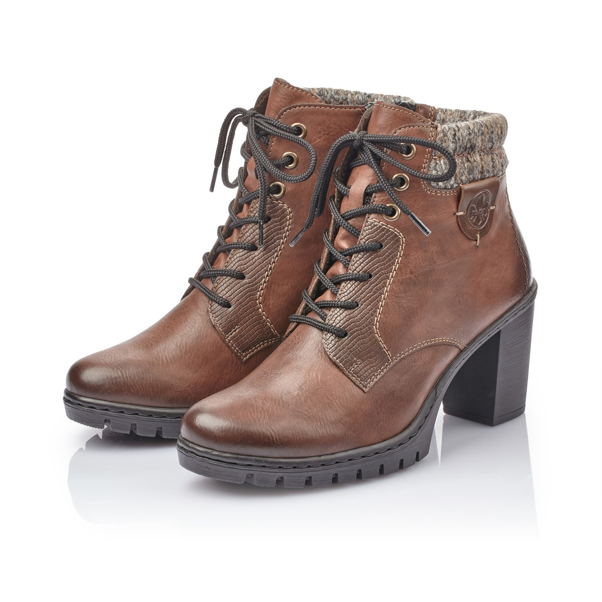 detail Dámská obuv RIEKER RIE-1037030-W1 hnědá