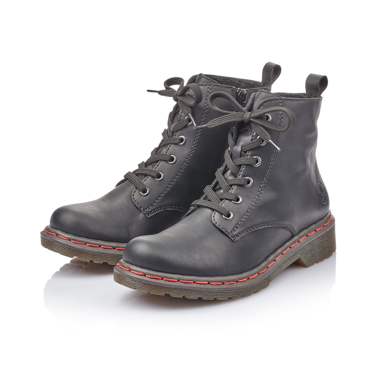 detail Dámska členková obuv RIEKER Y8210-00 SCHWARZ H/W 9