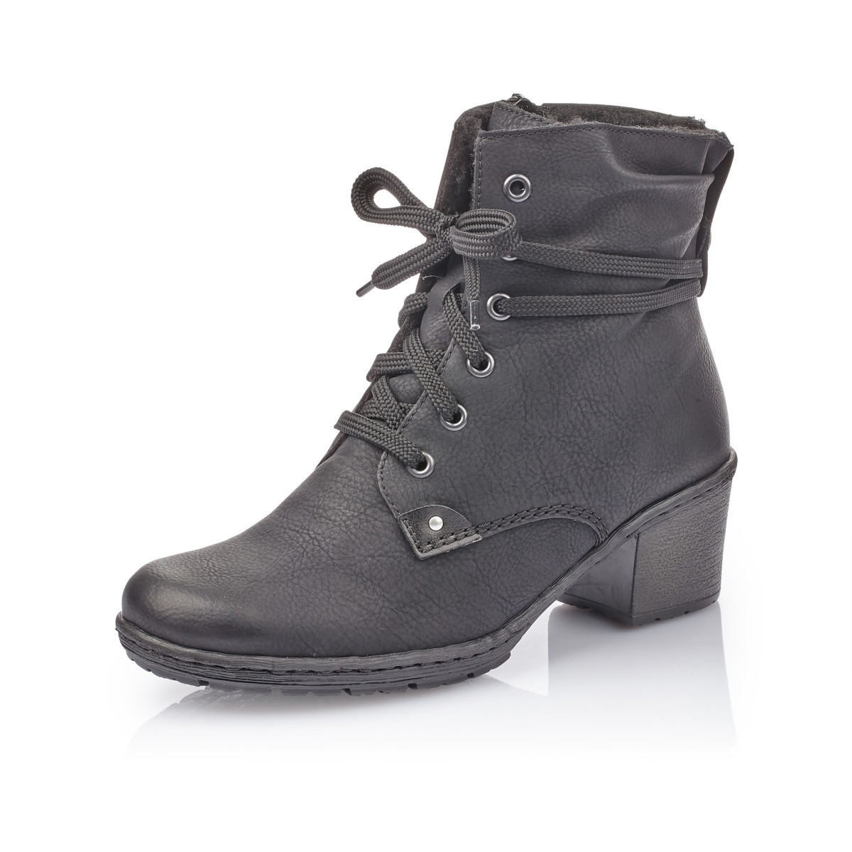 detail Dámská kotníková obuv RIEKER Y8820-01 SCHWARZ H/W 9