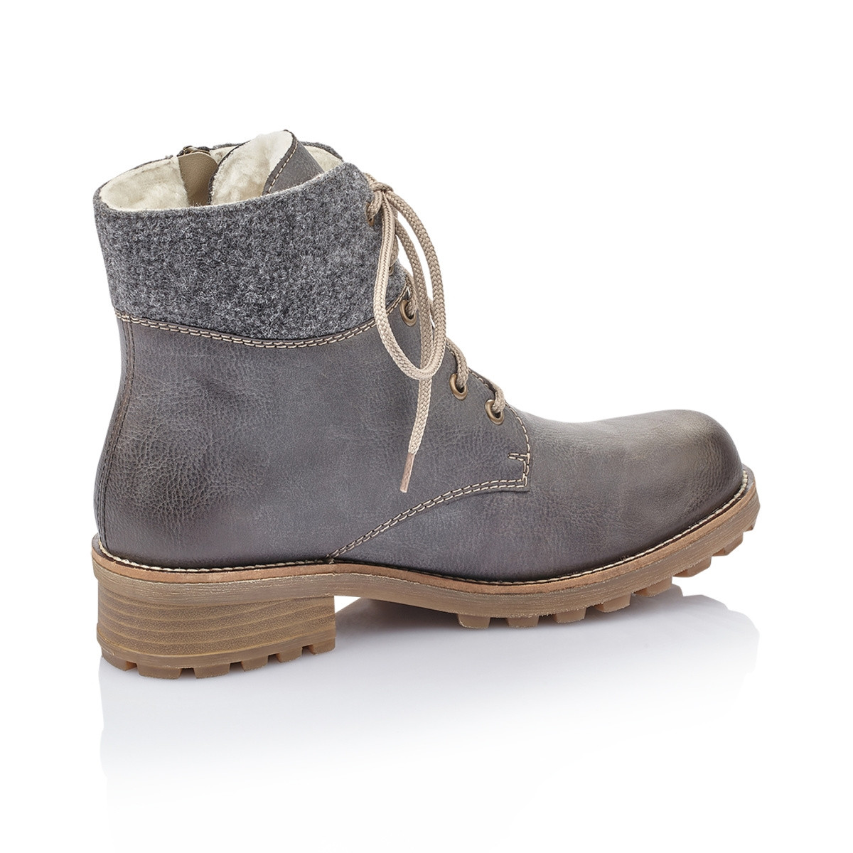 detail Dámska členková obuv RIEKER Z0441-45 GRAU H/W 9