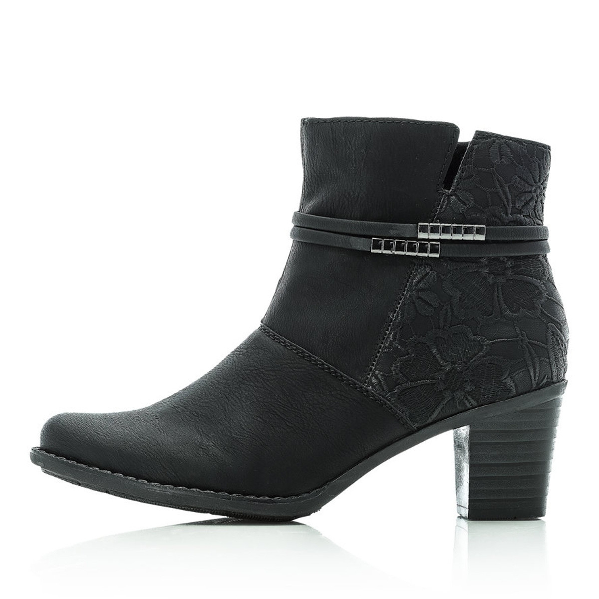 detail Dámská obuv RIEKER RIE-1037113-W1 černá