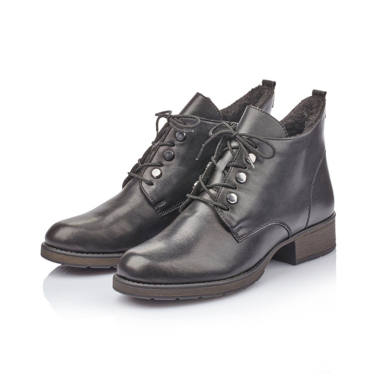 detail Dámská obuv RIEKER RIE-1037116-W9 černá