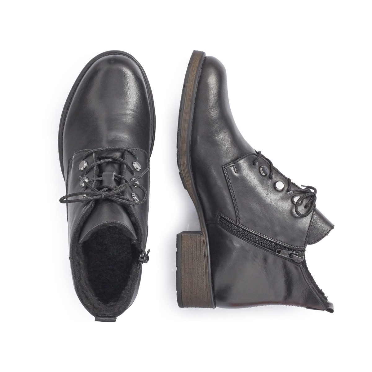 detail Dámská obuv RIEKER RIE-1037116-W9 černá