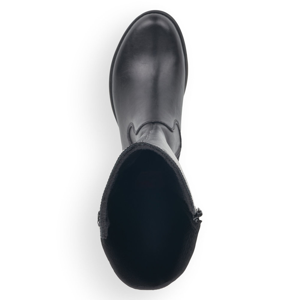 detail Dámské kozačky RIEKER Z9591-00 černá W5