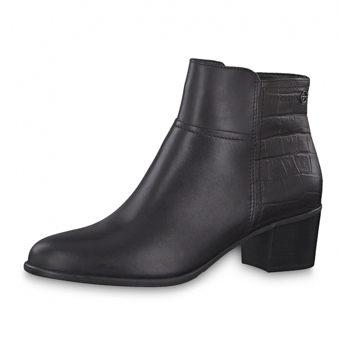 detail Dámská kotníková obuv TAMARIS 1-1-25058-23 BLACK/CROCO 081