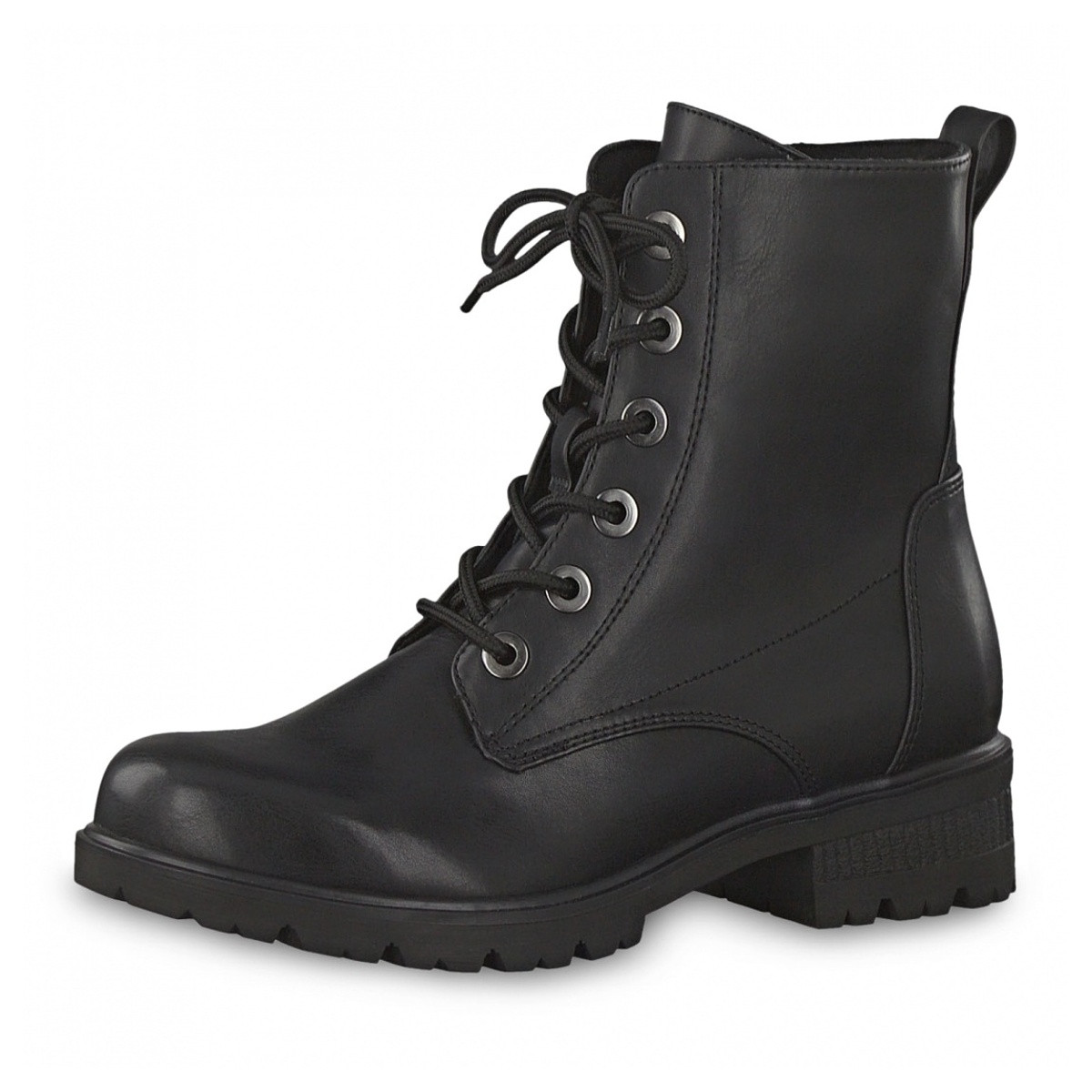 detail Dámské černé kotníkové boty TAMARIS 1-1-25280-23 BLACK MATT 020