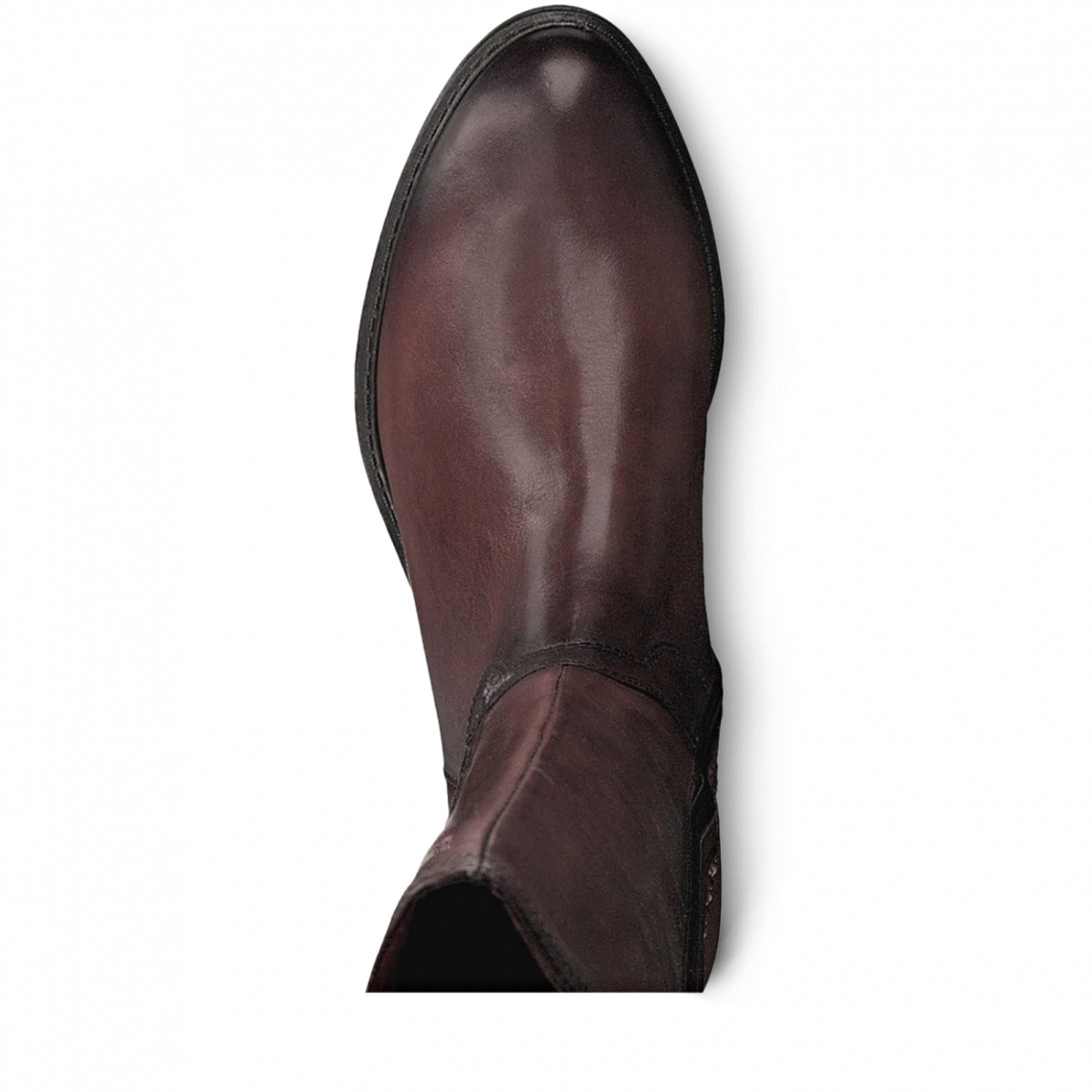 detail Dámské kozačky TAMARIS TAM-1037307-W9 vínová