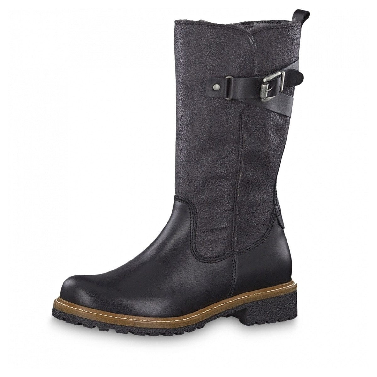 detail Dámské kozačky TAMARIS TAM-1037428-W9 černá