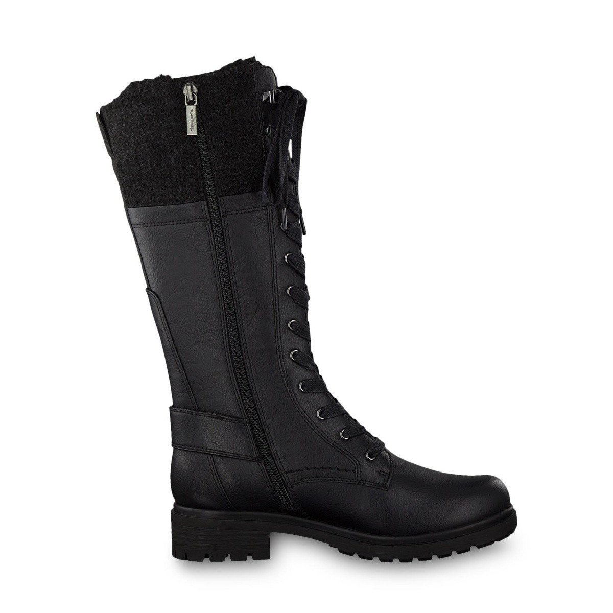 detail Dámské kozačky TAMARIS TAM-1037429-W9 černá