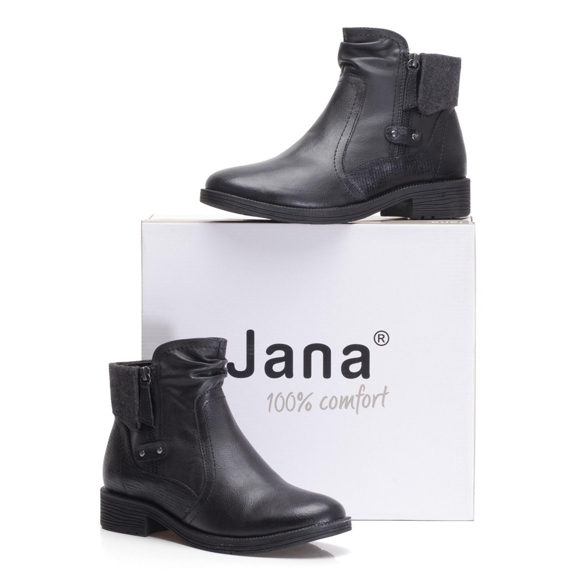 detail Dámská obuv JANA JAN-1037478-W9 černá